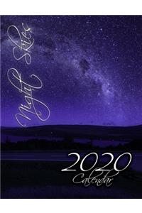 Night Skies 2020 Calendar