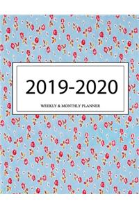 2019 - 2020 Weekly and Monthly Planner