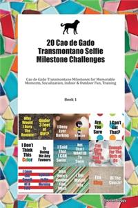 20 Cao de Gado Transmontano Selfie Milestone Challenges
