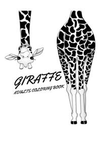 Giraffe Adults Coloring Book