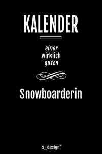 Kalender für Snowboarder / Snowboarderin