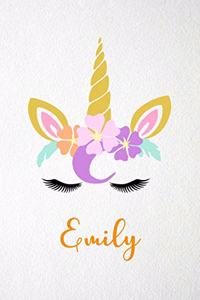 Emily A5 Lined Notebook 110 Pages