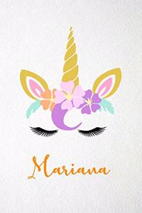 Mariana A5 Lined Notebook 110 Pages