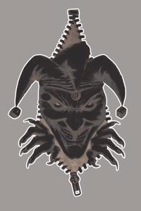 Notizbuch - Crazy Joker