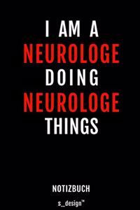 Notizbuch für Neurologen / Neurologe / Neurologin