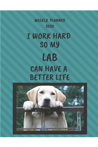 Lab Weekly Planner 2020