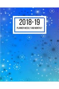 2018-19 Planner Weekly and Monthly