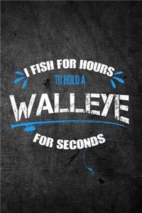 I Fish For Hours To Hold A Walleye For Seconds