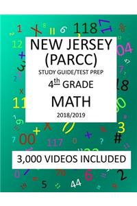 4th Grade NEW JERSEY PARCC, 2019 MATH, Test Prep