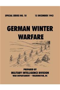 German Winter Warfare (Special Series, No. 18)