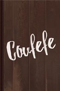 Coufefe Journal Notebook