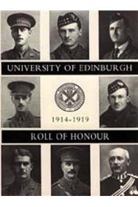 University of Edinburgh Roll of Honour 1914-1919