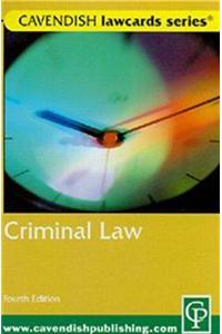 Criminal Lawcards