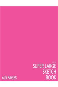 Cool Pink Super Large Sketchbook