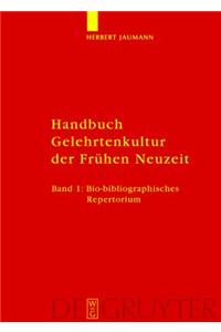 Bio-bibliographisches Repertorium