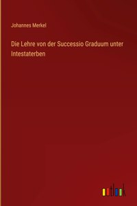 Die Lehre von der Successio Graduum unter Intestaterben