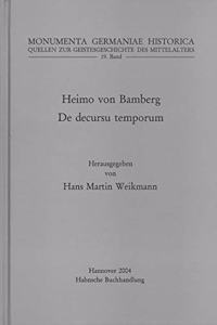 Heimo Von Bamberg, de Decursu Temporum