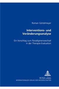 Interventions- Und Veraenderungsanalyse