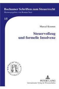 Steuervollzug Und Formelle Insolvenz