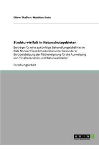 Strukturvielfalt in Naturschutzgebieten