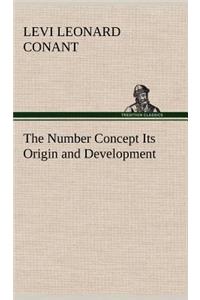 Number Concept Its Origin and Development