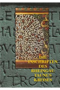 Die Inschriften Des Rheingau-Taunus-Kreises