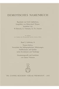 Demotisches Namenbuch
