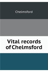 Vital Records of Chelmsford