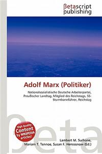 Adolf Marx (Politiker)