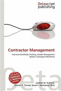 Contractor Management