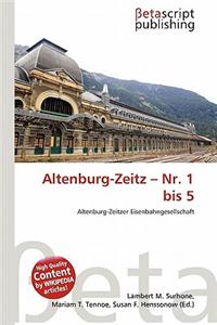 Altenburg-Zeitz - NR. 1 Bis 5