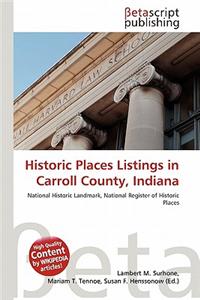 Historic Places Listings in Carroll County, Indiana