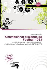 Championnat D'Islande de Football 1963