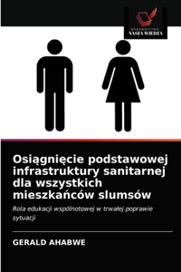 Osiągnięcie podstawowej infrastruktury sanitarnej dla wszystkich mieszkańców slumsów