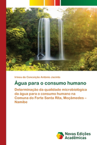 Água para o consumo humano