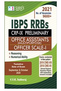 IBPS RRB`s CWE V Preliminary Exam (Office Assistants Multipurpose & Officers Scale - I) Books