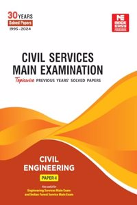 CSE Mains 2025: Civil Engineering Solved Paper-1 [Paperback] MADE EASY Team [Paperback] MADE EASY Team [Paperback] MADE EASY Team