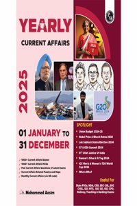 PW Yearly Current Affairs Magazine January to December 2024 English Edition By Mohammed Aasim Sir | For SSC, Banking, Teaching, Railway, Defence & Other Competitive Exams 2025