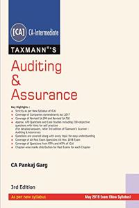 Auditing & Assurance-(CA-Intermediate)(For May 2019 Exam-New Syllabus)