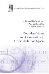 Boundary Values and Convolution in Ultradistribution Spaces