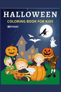 Halloween - Coloring Book - For Kids