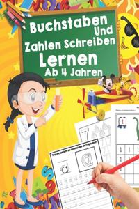 Buchstaben Und Zahlen Schreiben Lernen Ab 4 Jahren