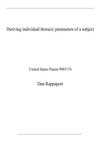 Deriving individual thoracic parameters of a subject