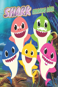 Shark Coloring Book