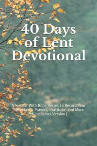 40 Days of Lent Devotional
