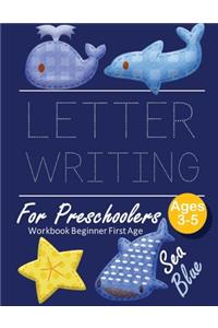 Writing Letters Workbook Beginners First Age 3-5