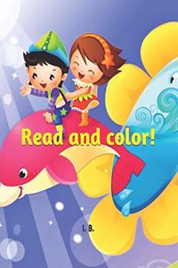 Read and color!