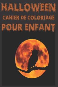 halloween Cahier de coloriage pour enfant