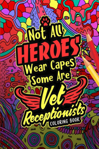 Vet Receptionist Coloring Book