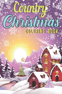 Country Christmas Coloring Book